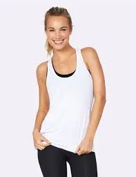 Boody Active raceback top white