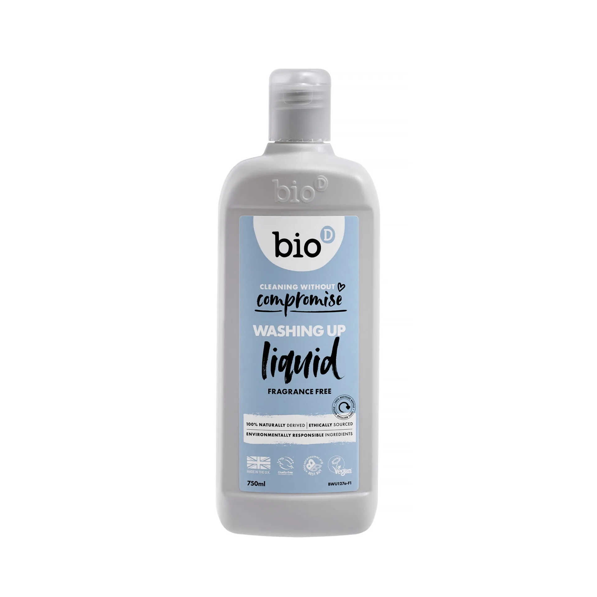 bio d concentrated washing up liquid (750ml)