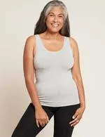 Boody tank top light grey marl