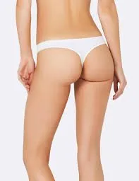 Boody white g string