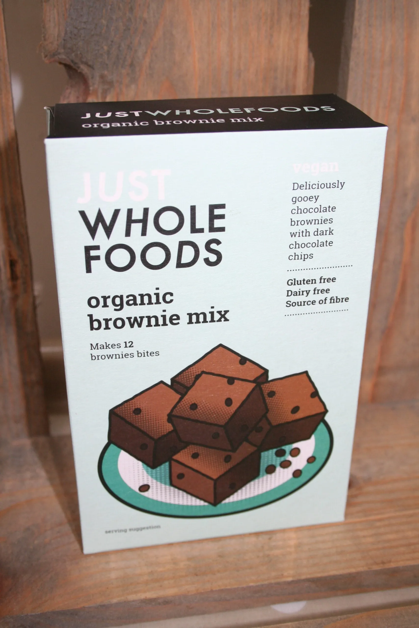 Just whole foods organic brownie mix