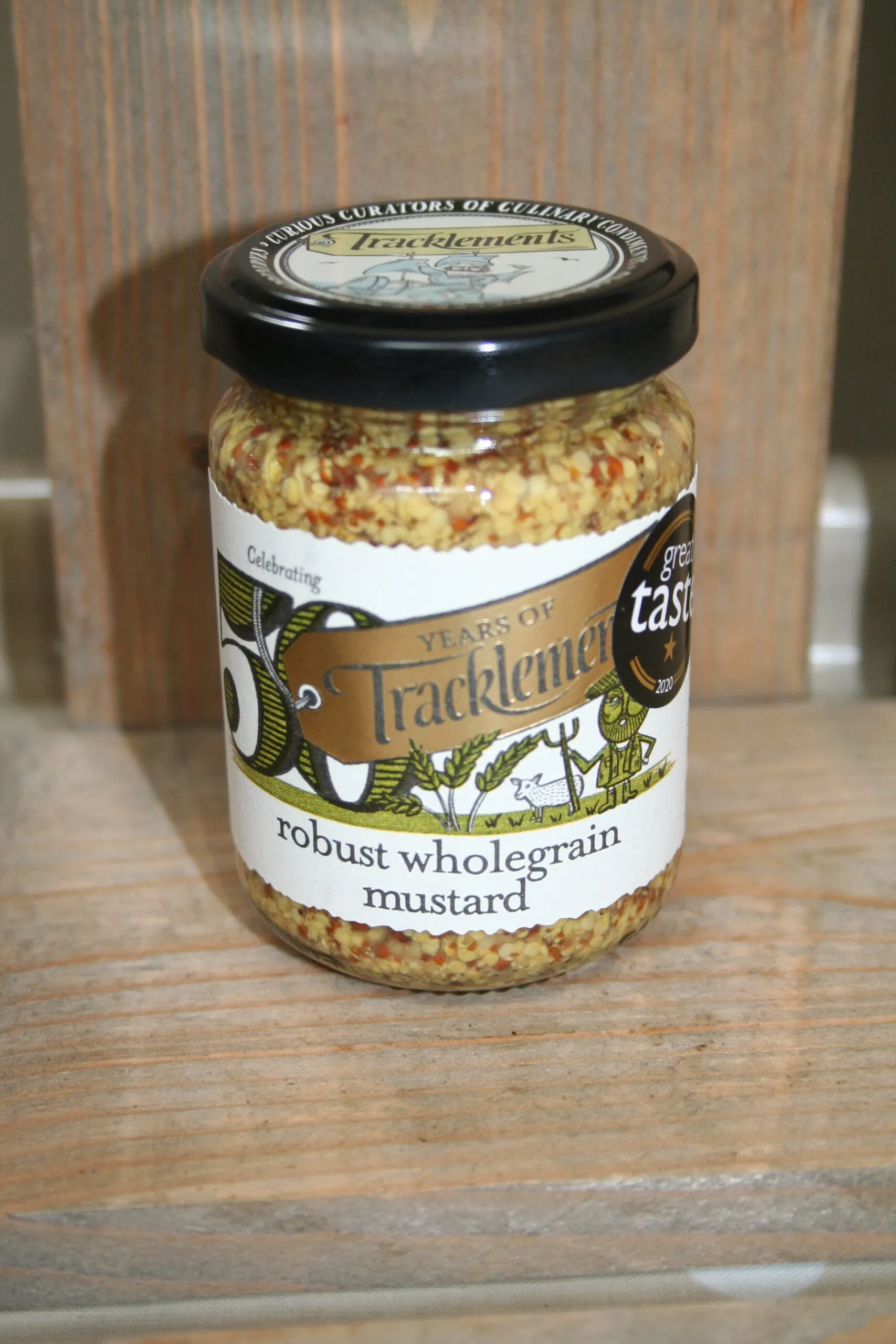 Tracklements robust wholegrain mustard
