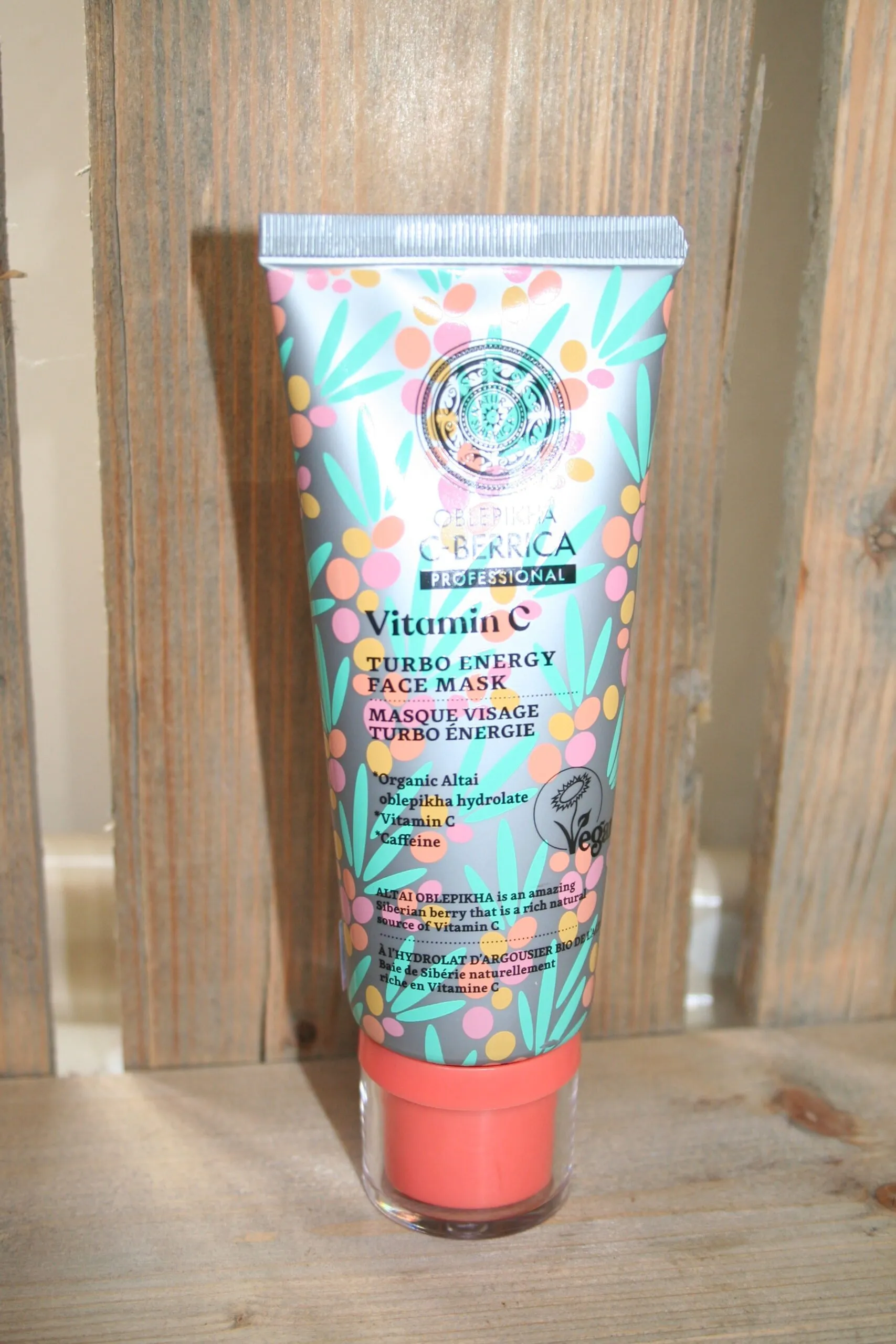 Oblepikha c-berrica vitamin c turbo energy face mask