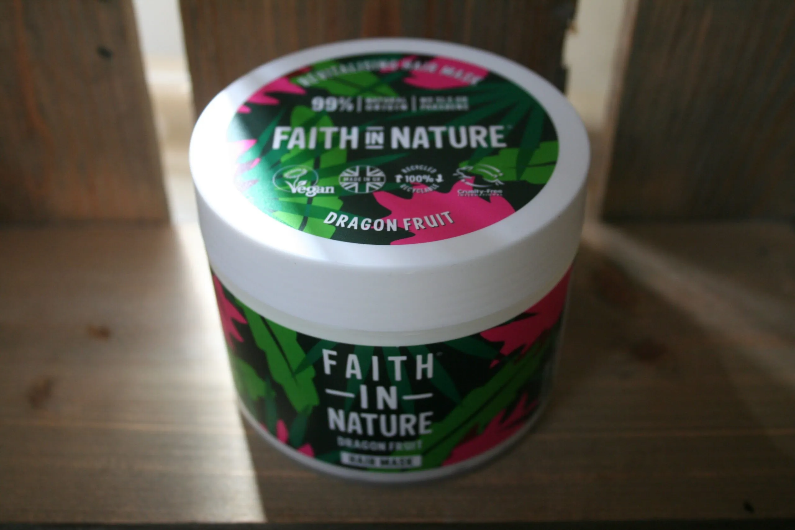 Faith in Nature hair mask dragon fruit