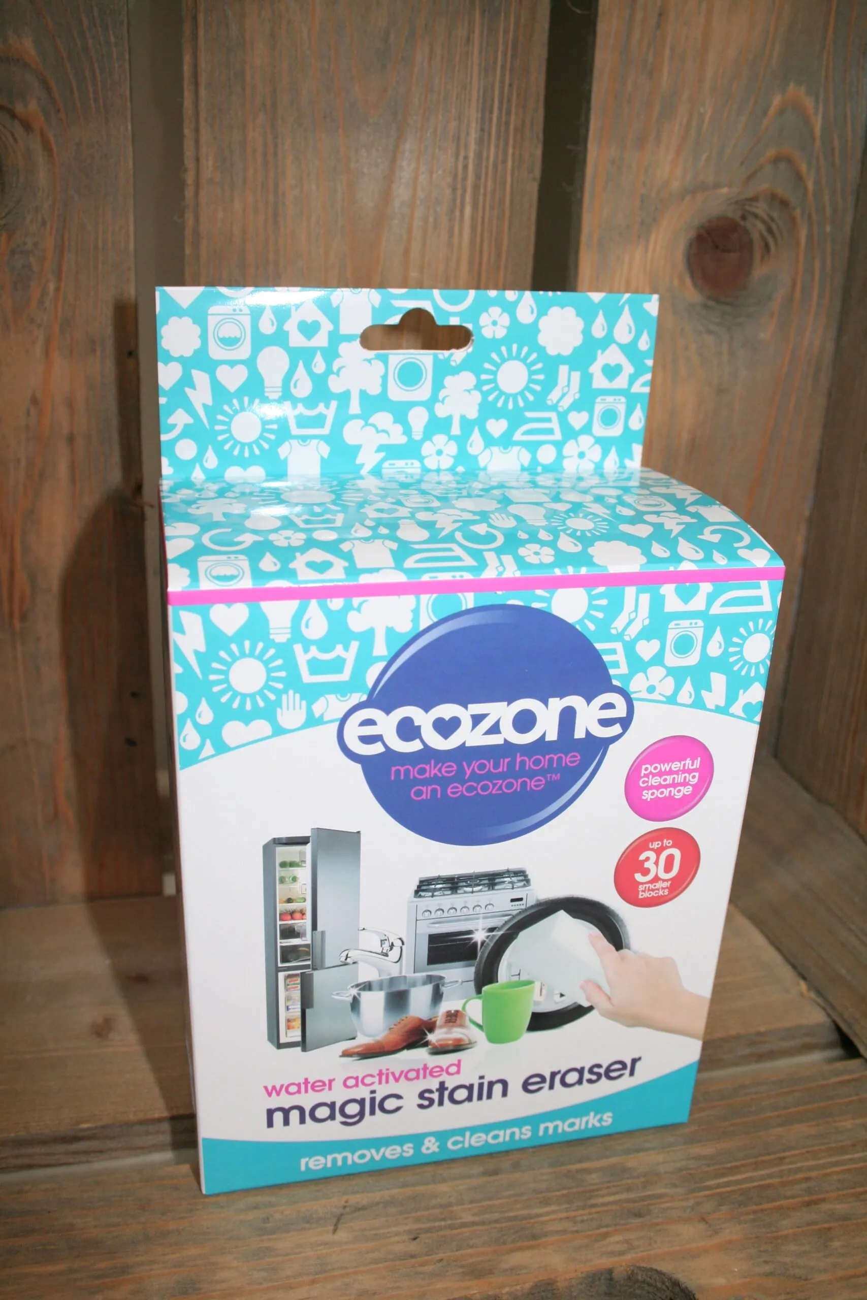 Ecozone water activated magic stain eraser