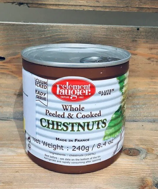 CLEMENT FAUGIERS Whole Peeled & Cooked Chestnut (240g)