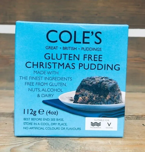 COLES Gluten, Nut & Alcohol Free Christmas Pudding (112g)