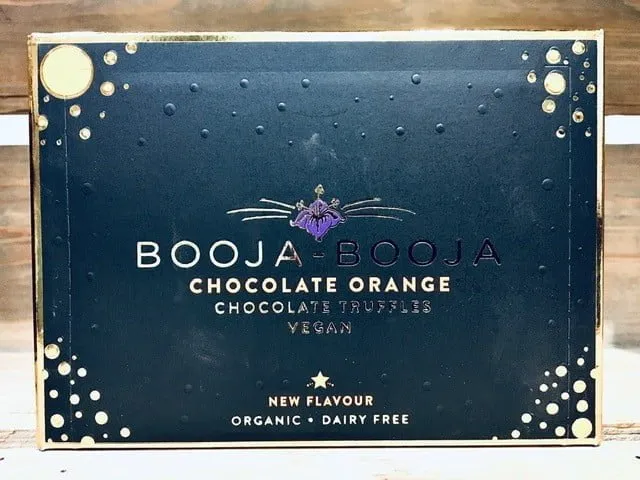 BOOJA BOOJA Organic Dairy Free Chocolate Orange Truffles Vegan (92g)