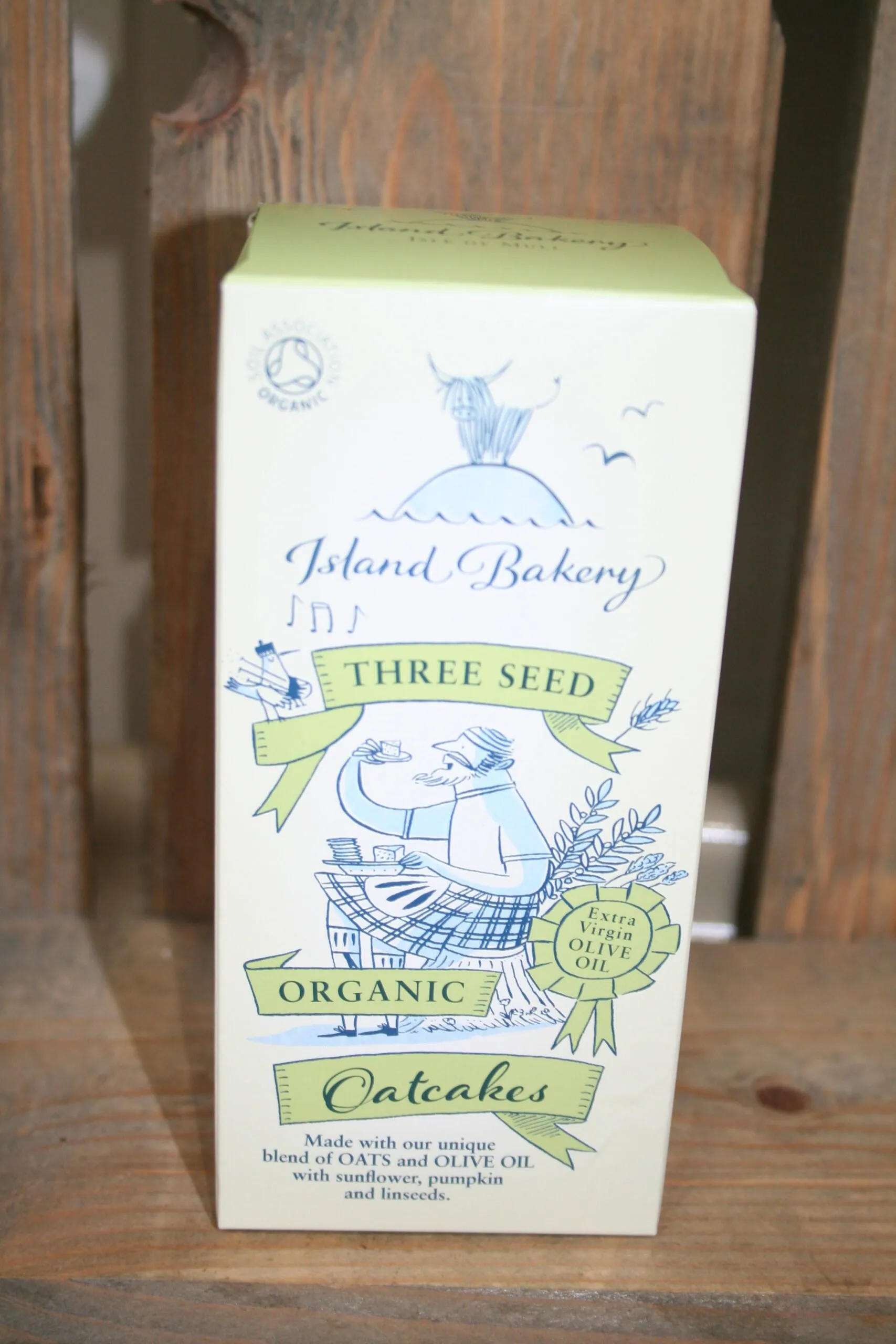 Island Bakery organic three seed oatcakes