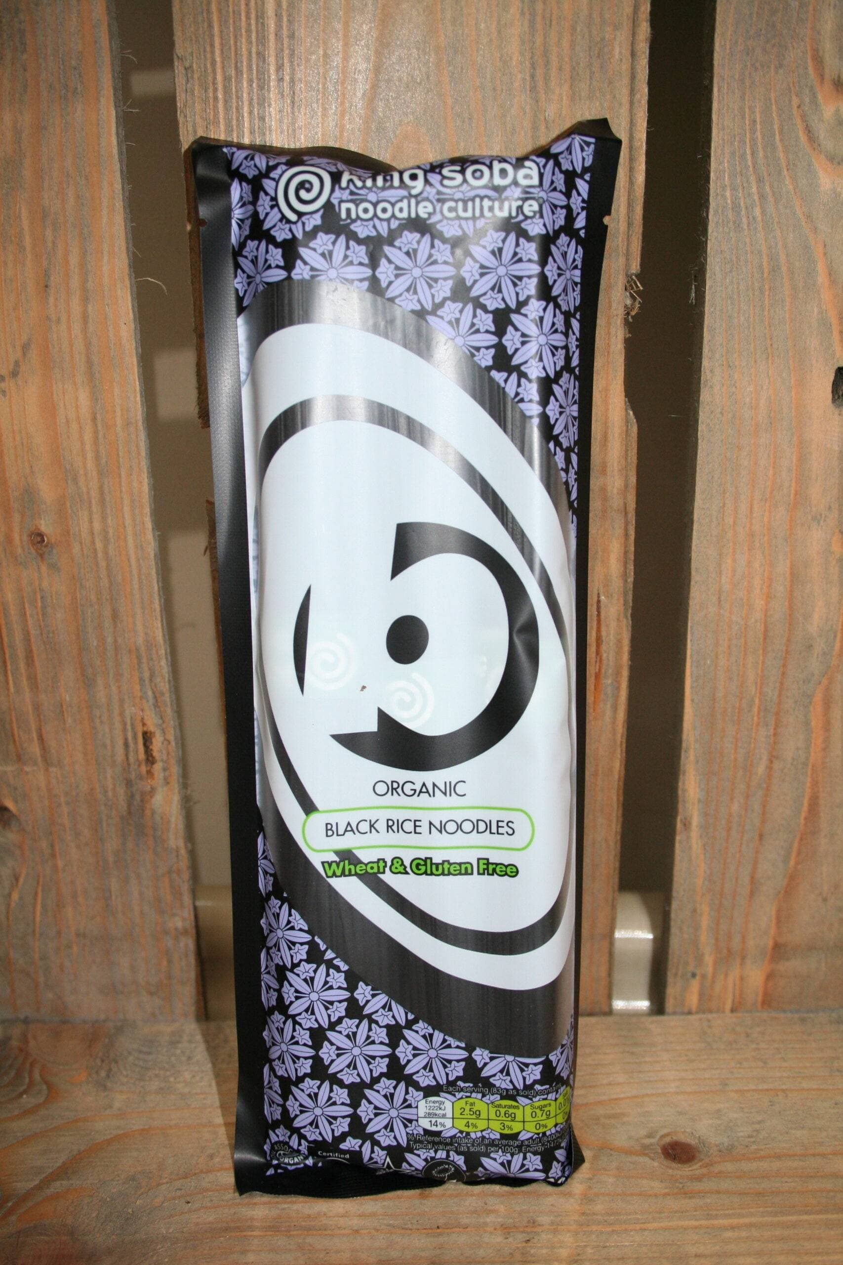 King Soba Noodle Culture organic black rice noodles gluten free