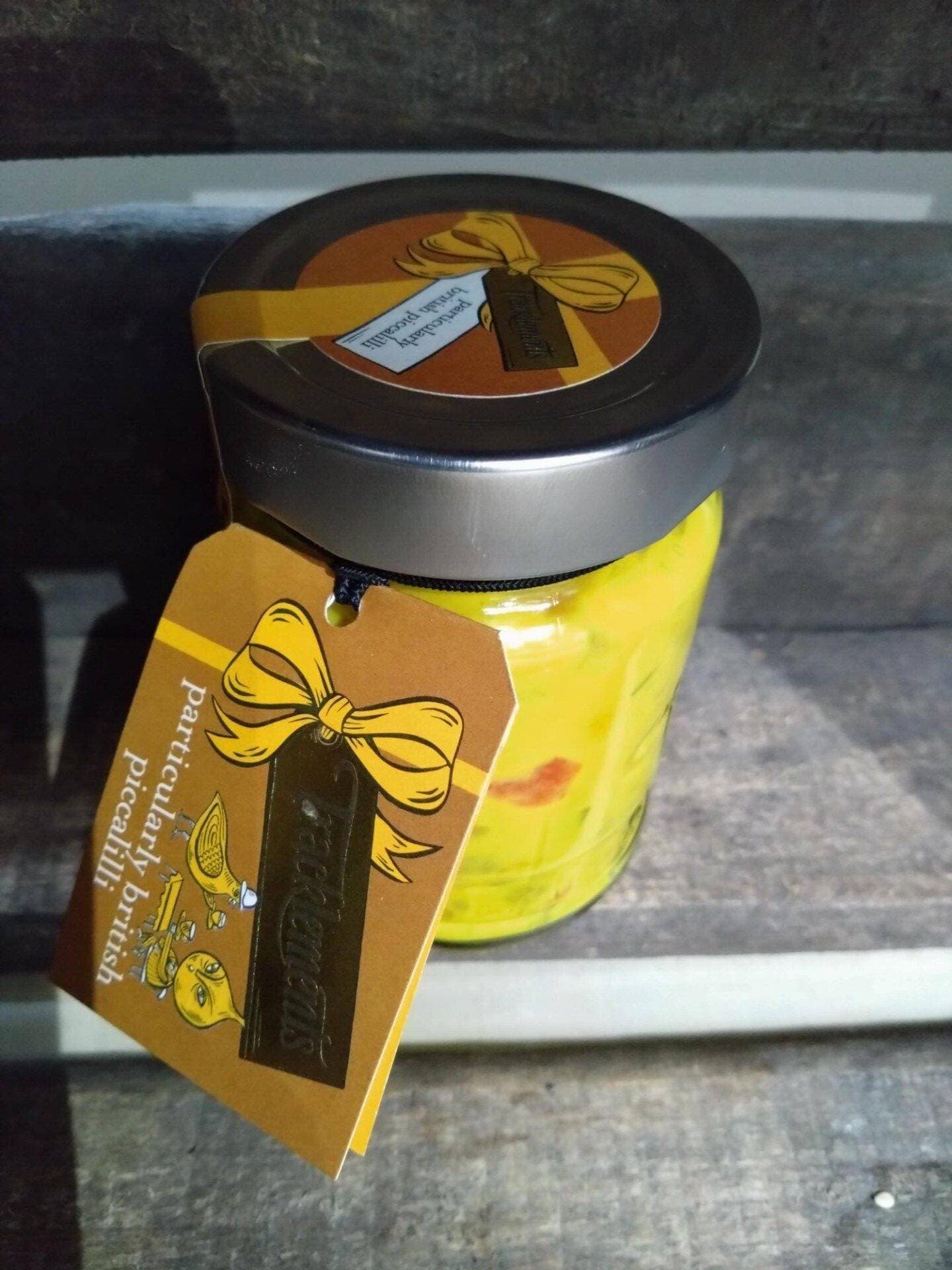 tracklements particularly british piccalilli gift jar (315g)