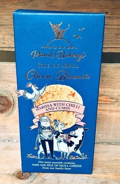 ISLAND BAKERY Cheese Biscuits Harissa with Chilli and Cumin (100g)