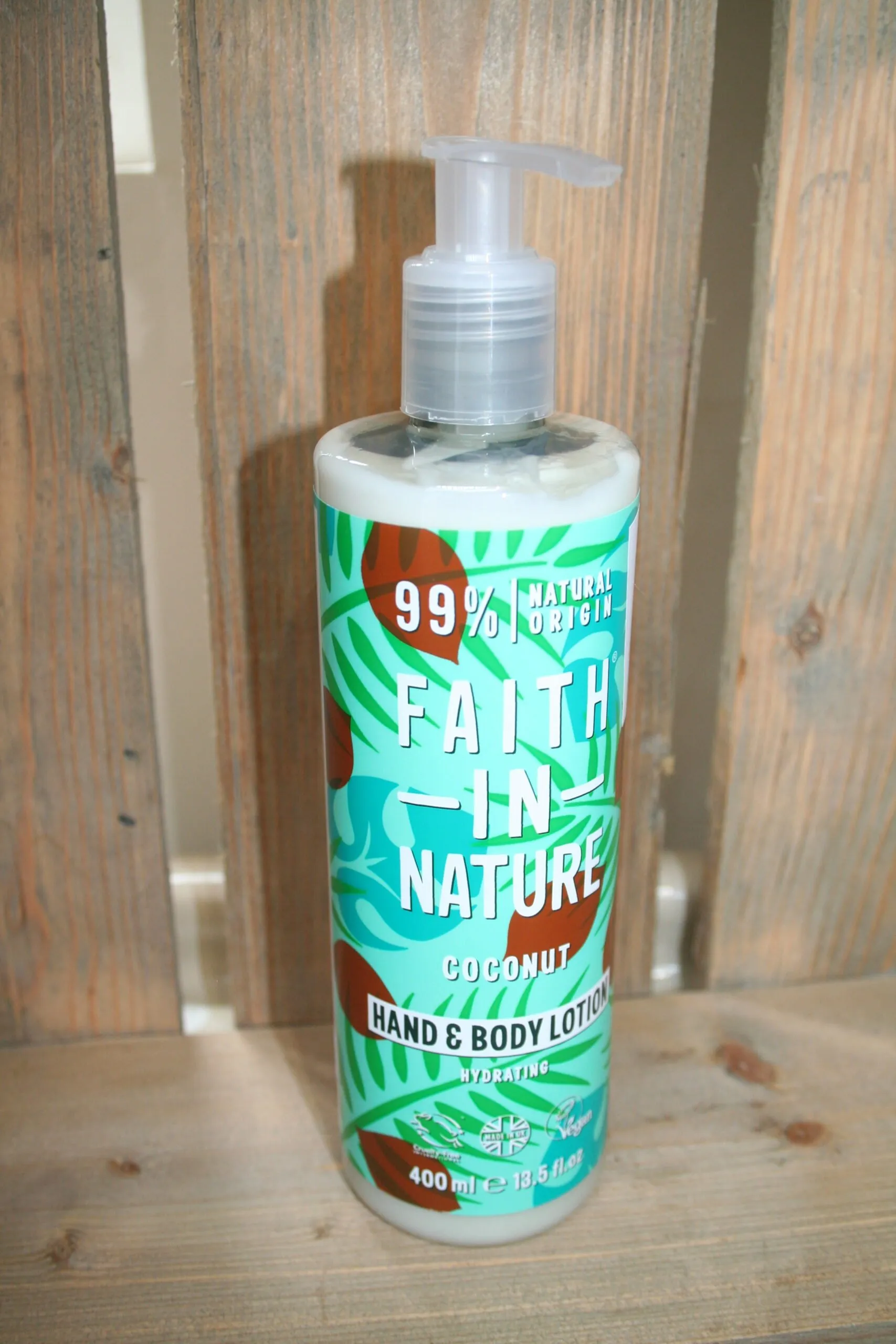 Faith in Nature coconut hand & body lotion