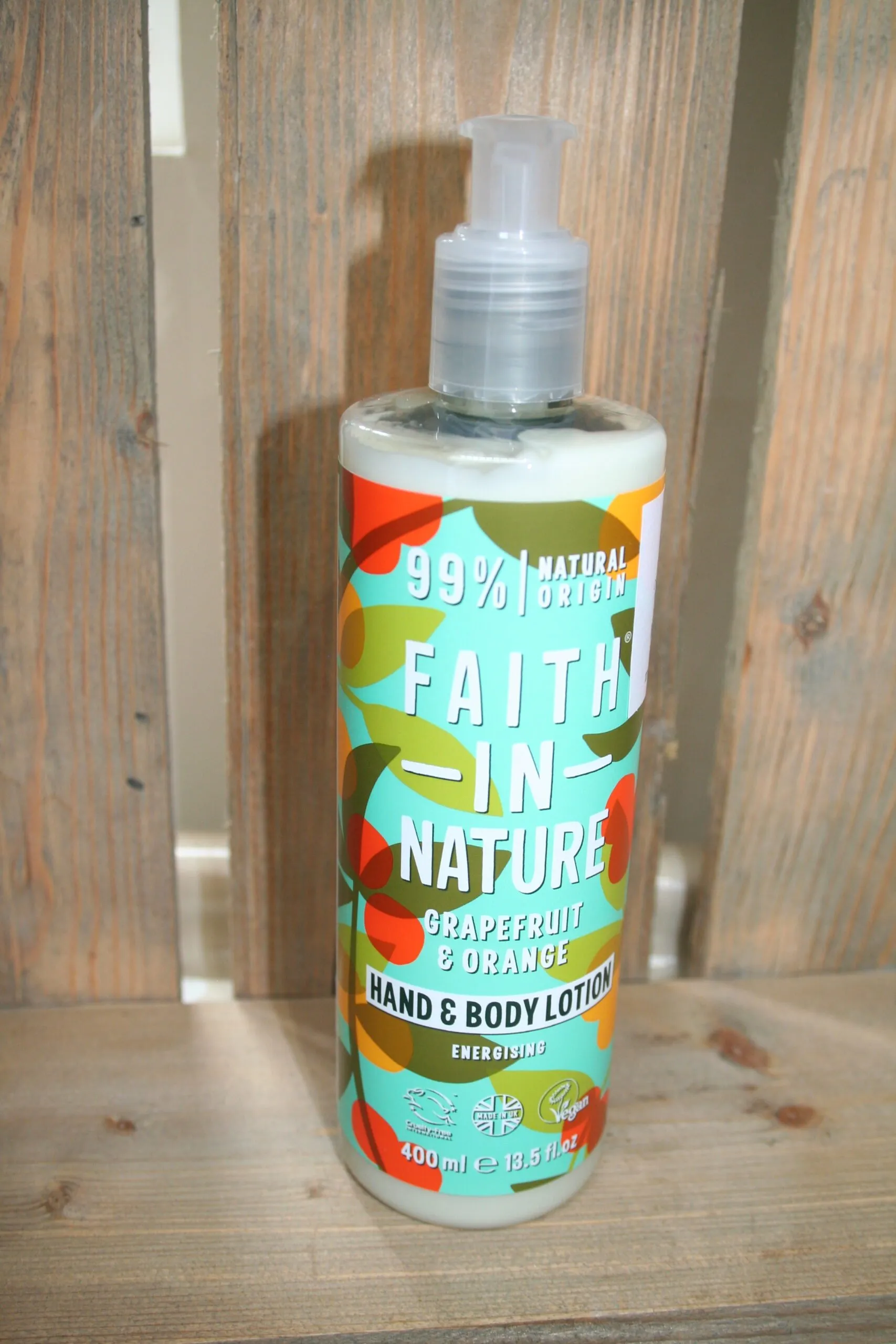 Faith in Nature Grapefruit & orange hand & body lotion