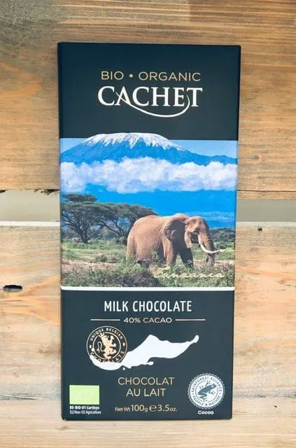 CACHET Organic 40% Milk Chocolate Bar (100g)