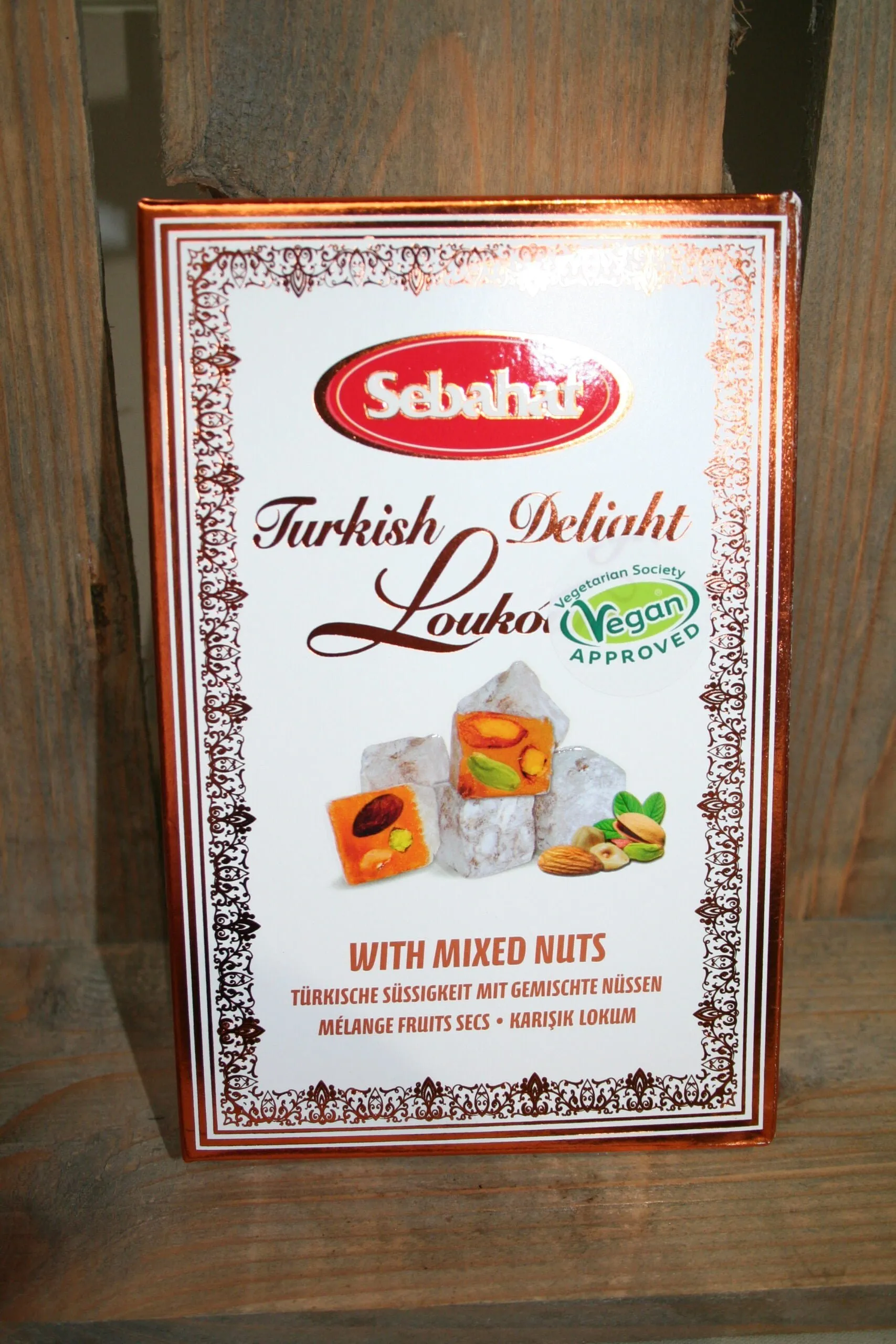 Sebahat Turkish delight with mixed nuts