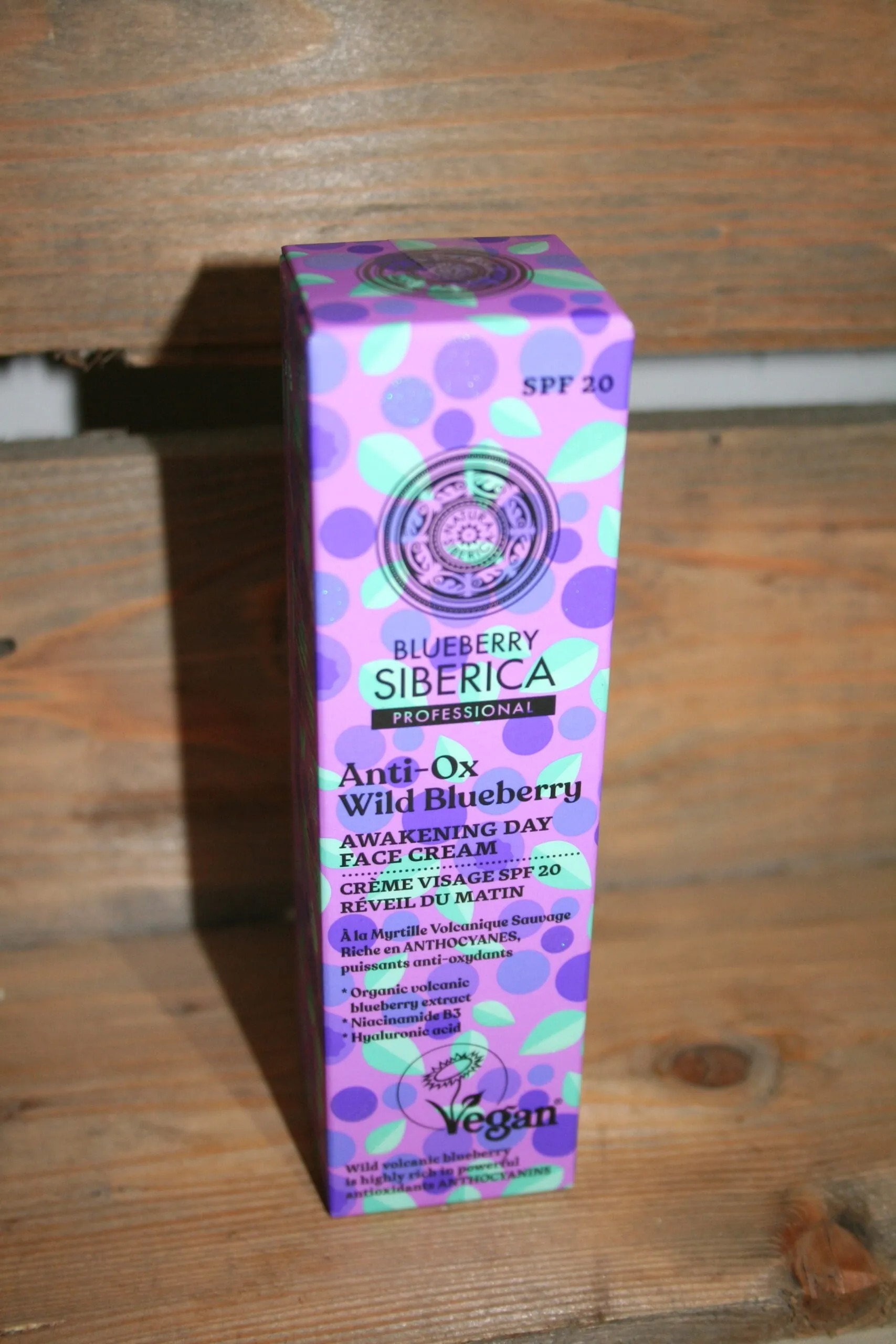 Natura Siberica anti ox awakening day face cream