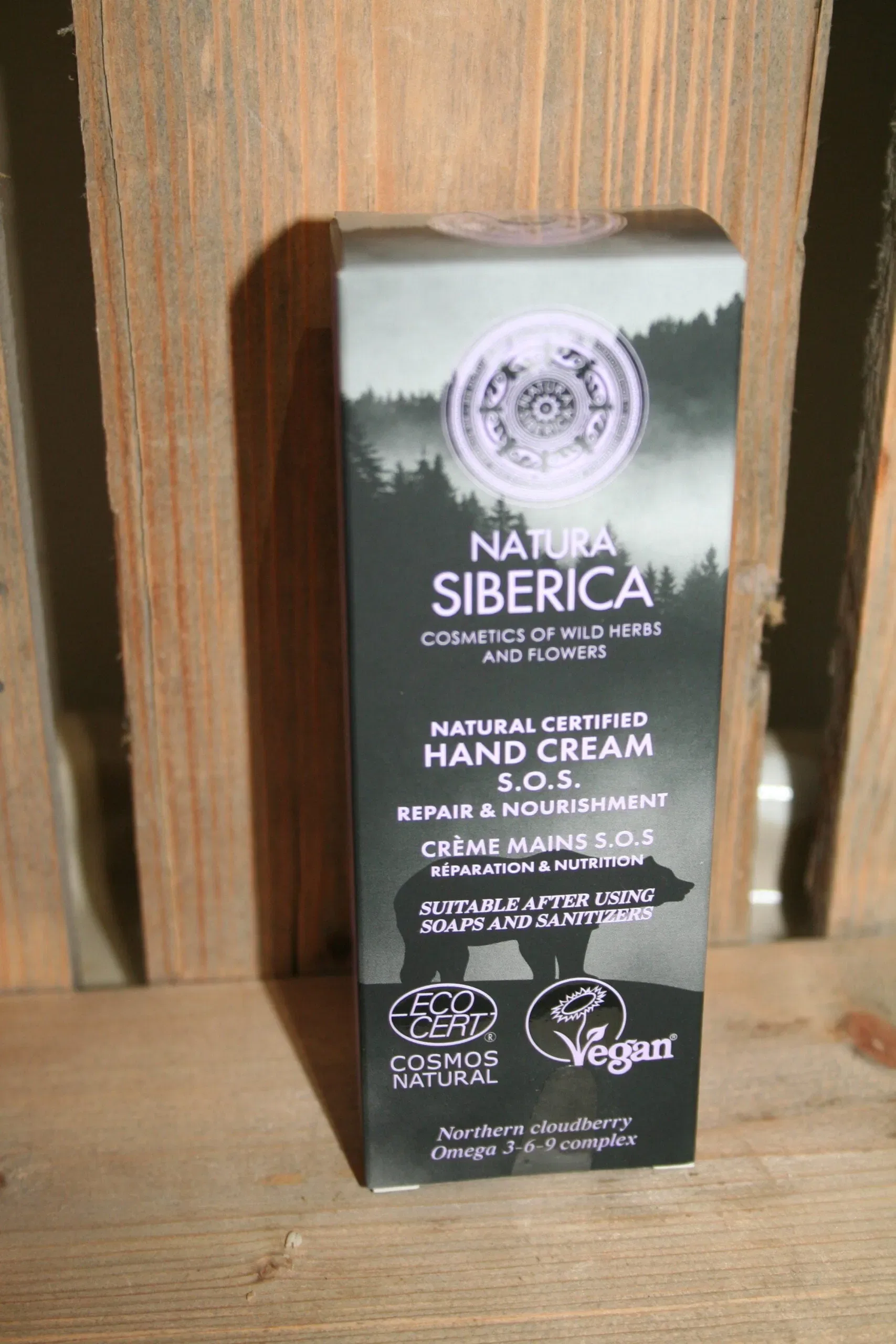 Natura Siberica hand cream sos