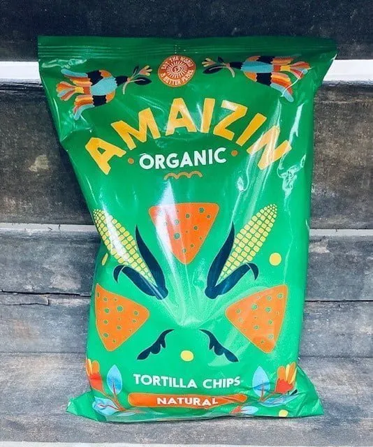 AMAIZIN Organic Tortilla Chips Sea Salt (150g)
