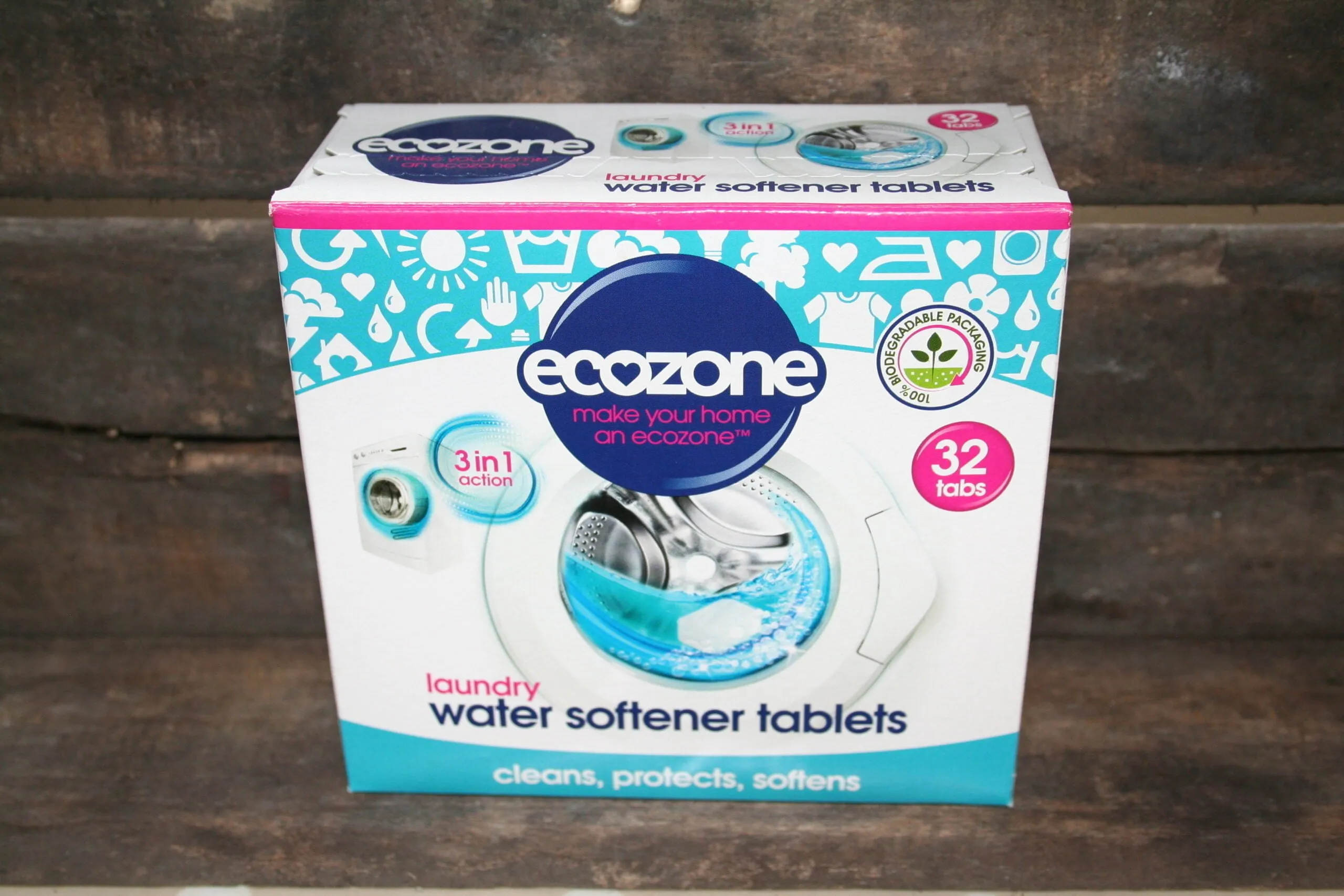 Ecozone laundry water softener tablets