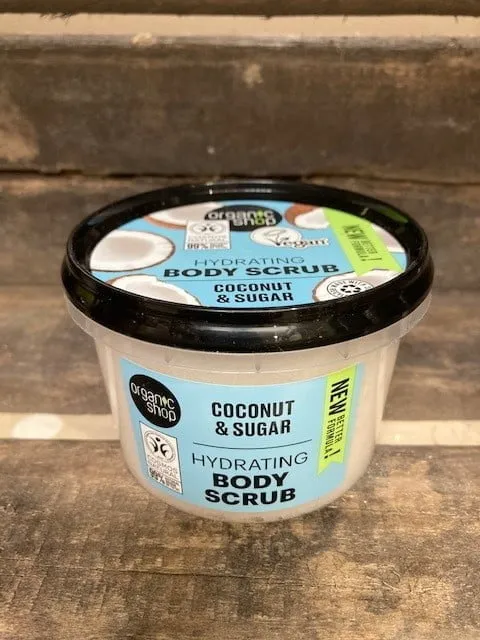 ORGANIC SHOP Hydrating Coconut & Sugar Body Scrub (250ml)