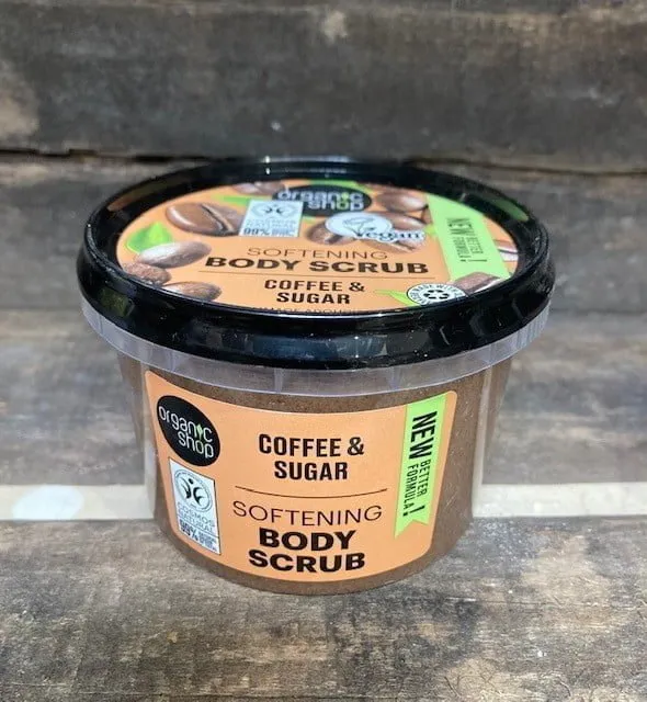 ORGANIC SHOP Coffee & Sugar Softening Body Scrub (250ml)