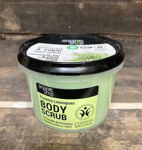 ORGANIC SHOP Lemongrass & Sugar Body Scrub (250ml)
