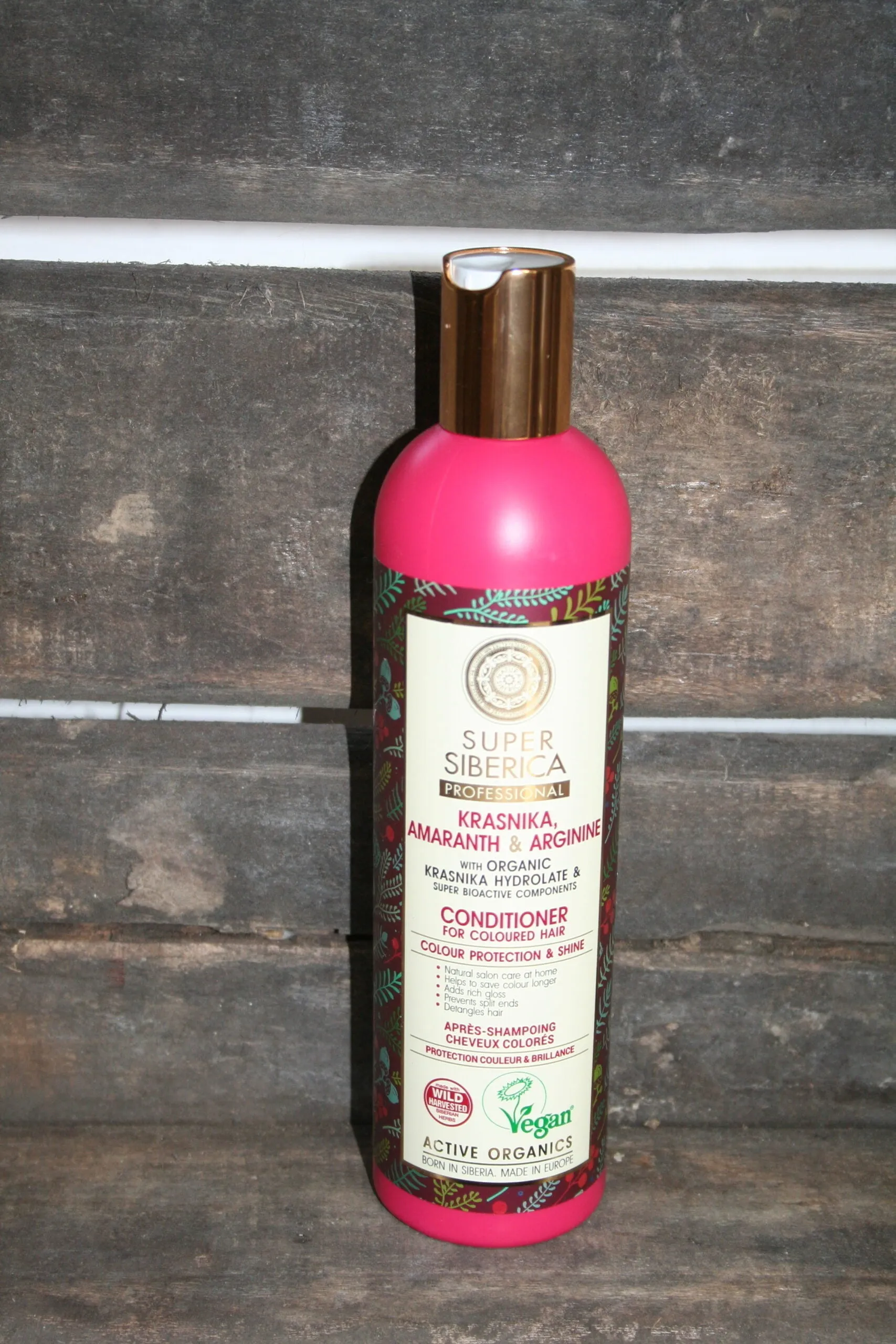 Super Siberica krasnika amaranth & arginine organic conditioner