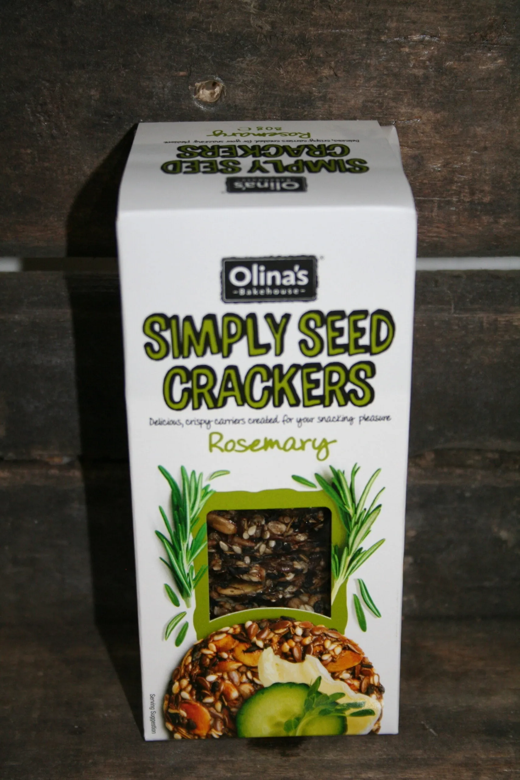 Olinas smiply seed crackers rosemary