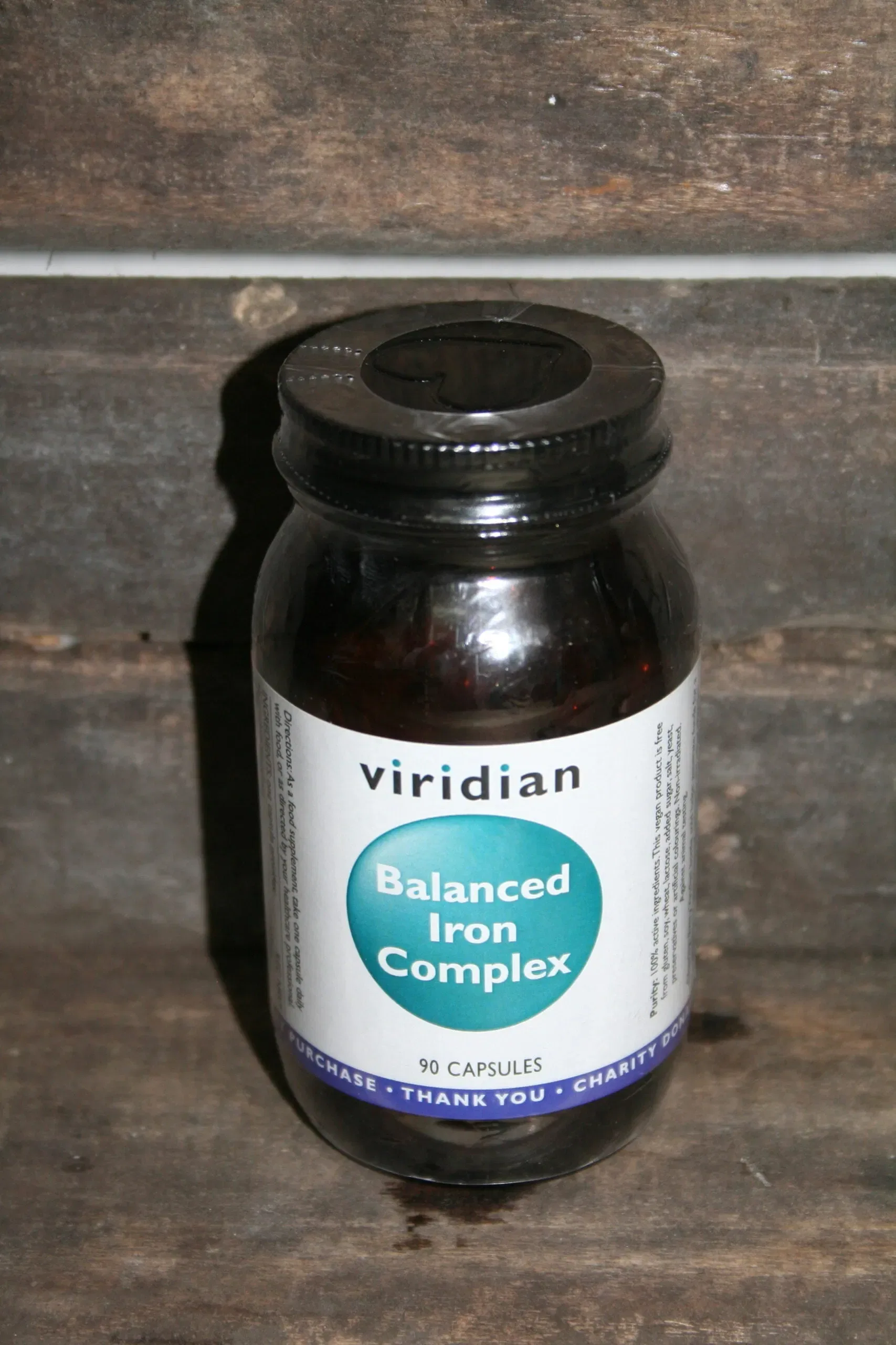 Viridian balanced iron complex