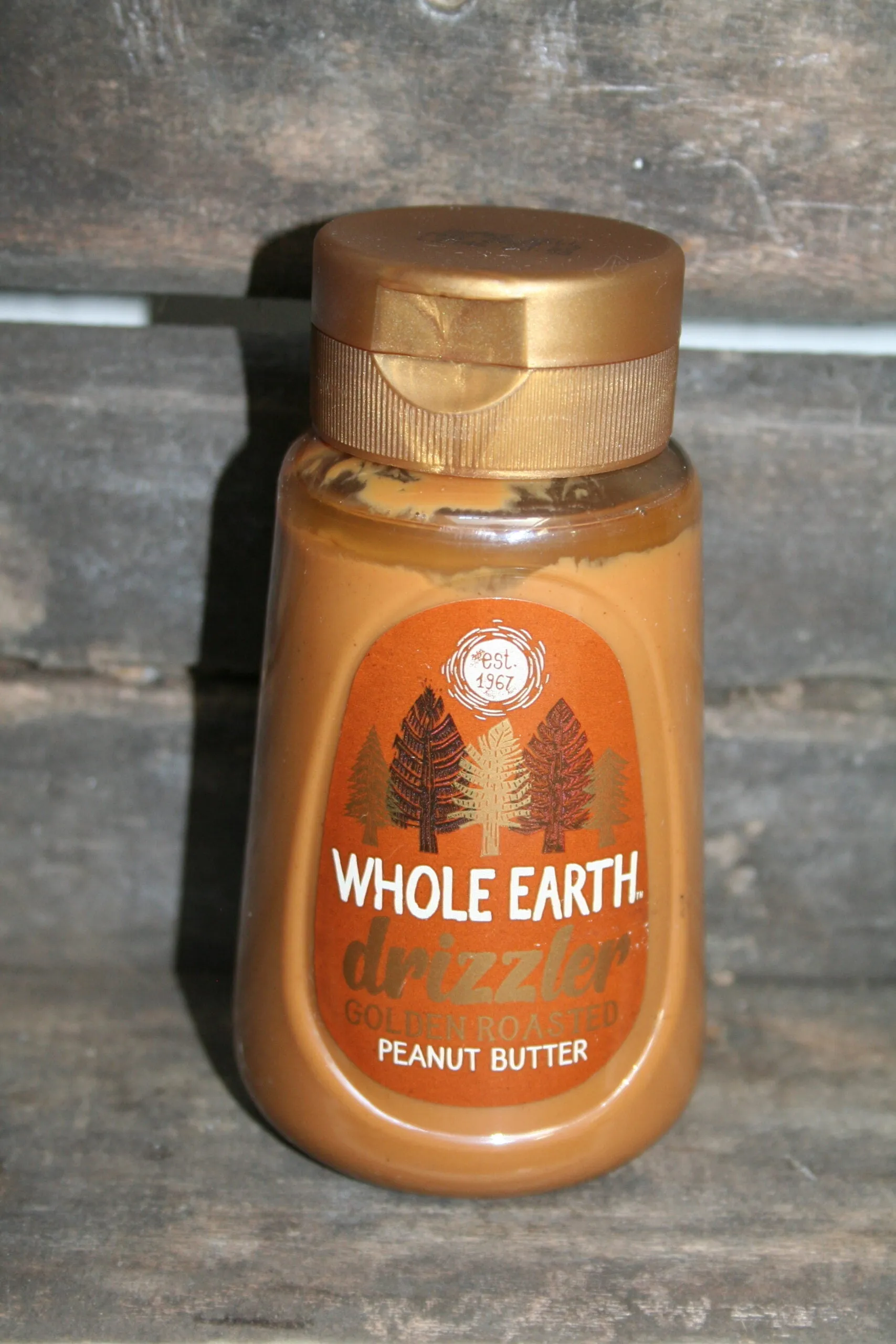 Whole Earth drizzler golden peanut butter