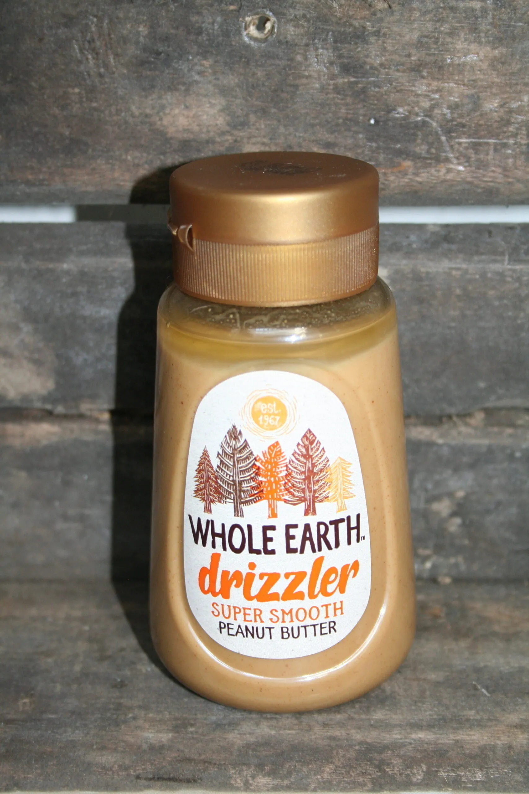 Whole Earth drizzler super smooth peanut butter
