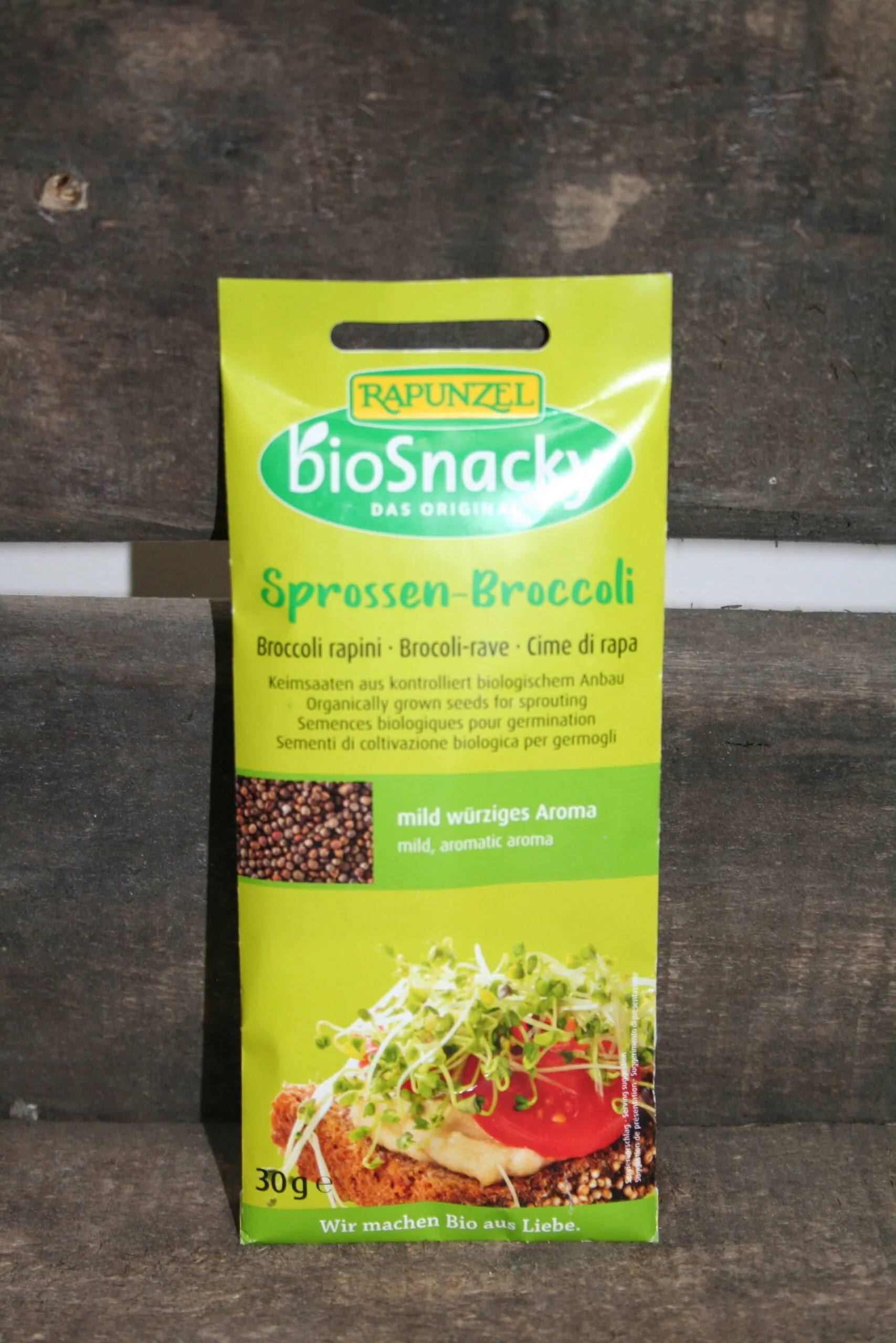 Rapunzel Biosnacky broccoli rapini