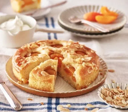 Cook apricot orange & almond torte