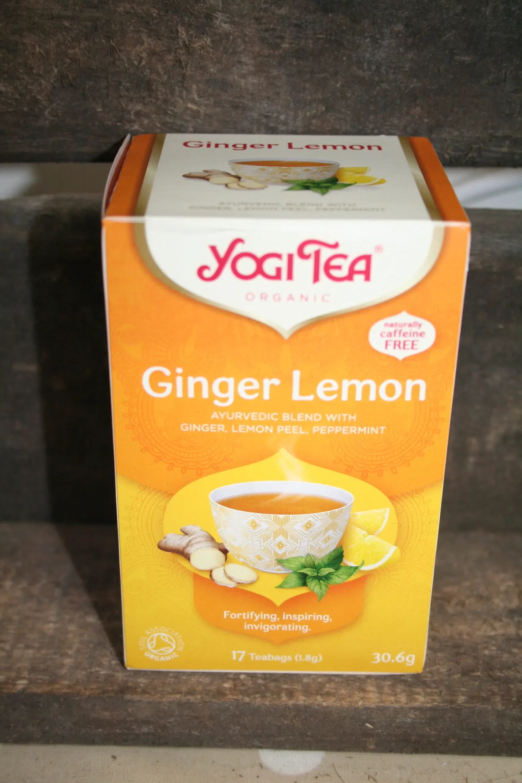 Yogi tea ginger lemon