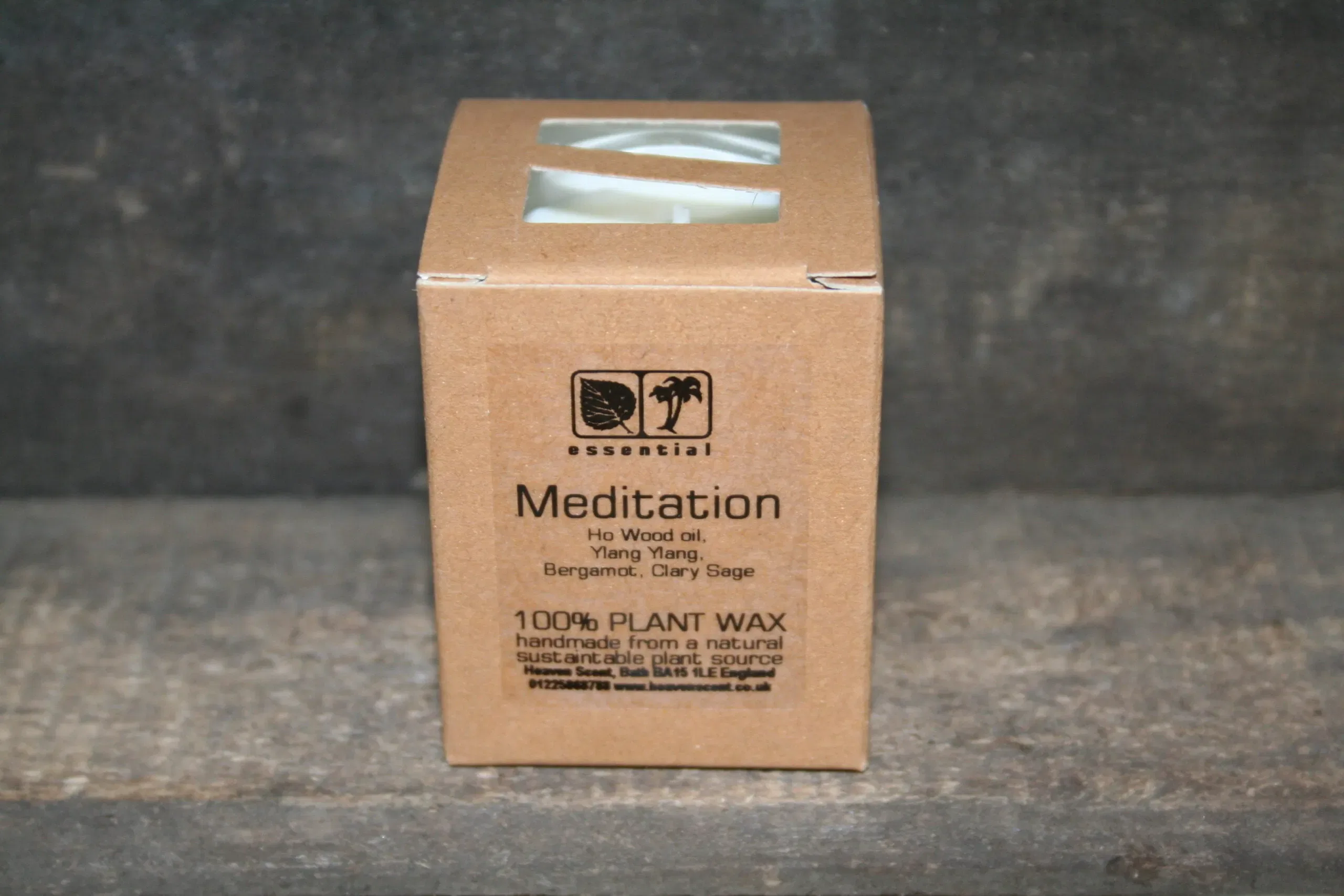Heaven scent mediation candle