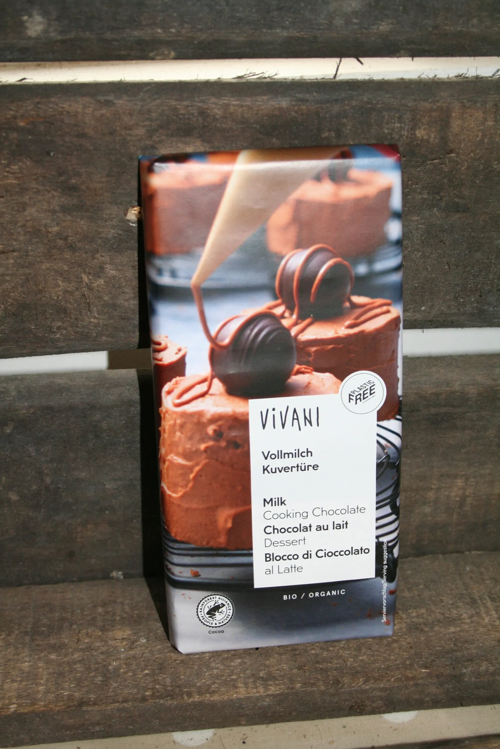 VIVANI Organic Milk Cooking Chocolate (200g)