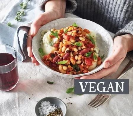 Cook red lentil & mixed bean casserole