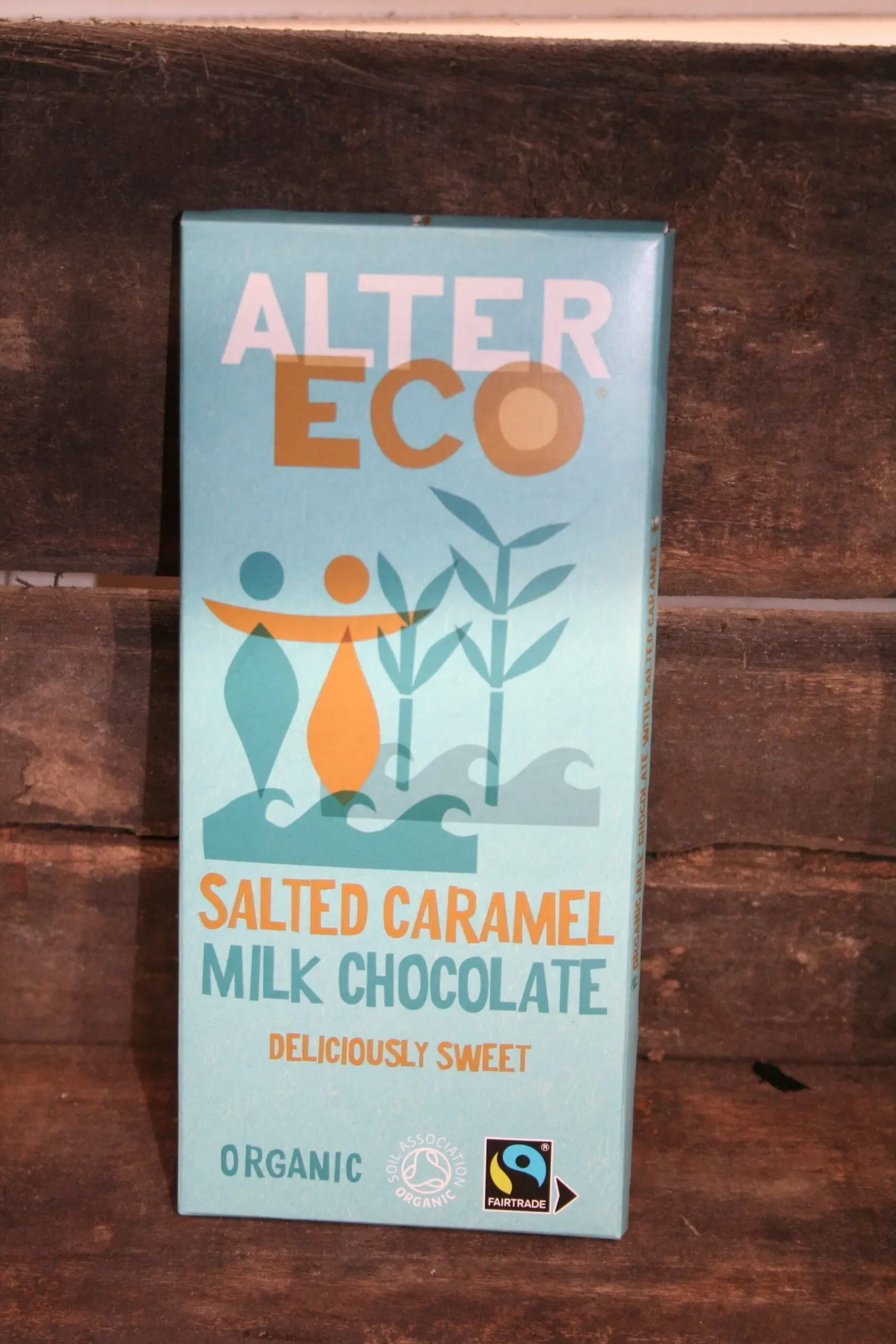 AlterEco salted caramel milke chocolate