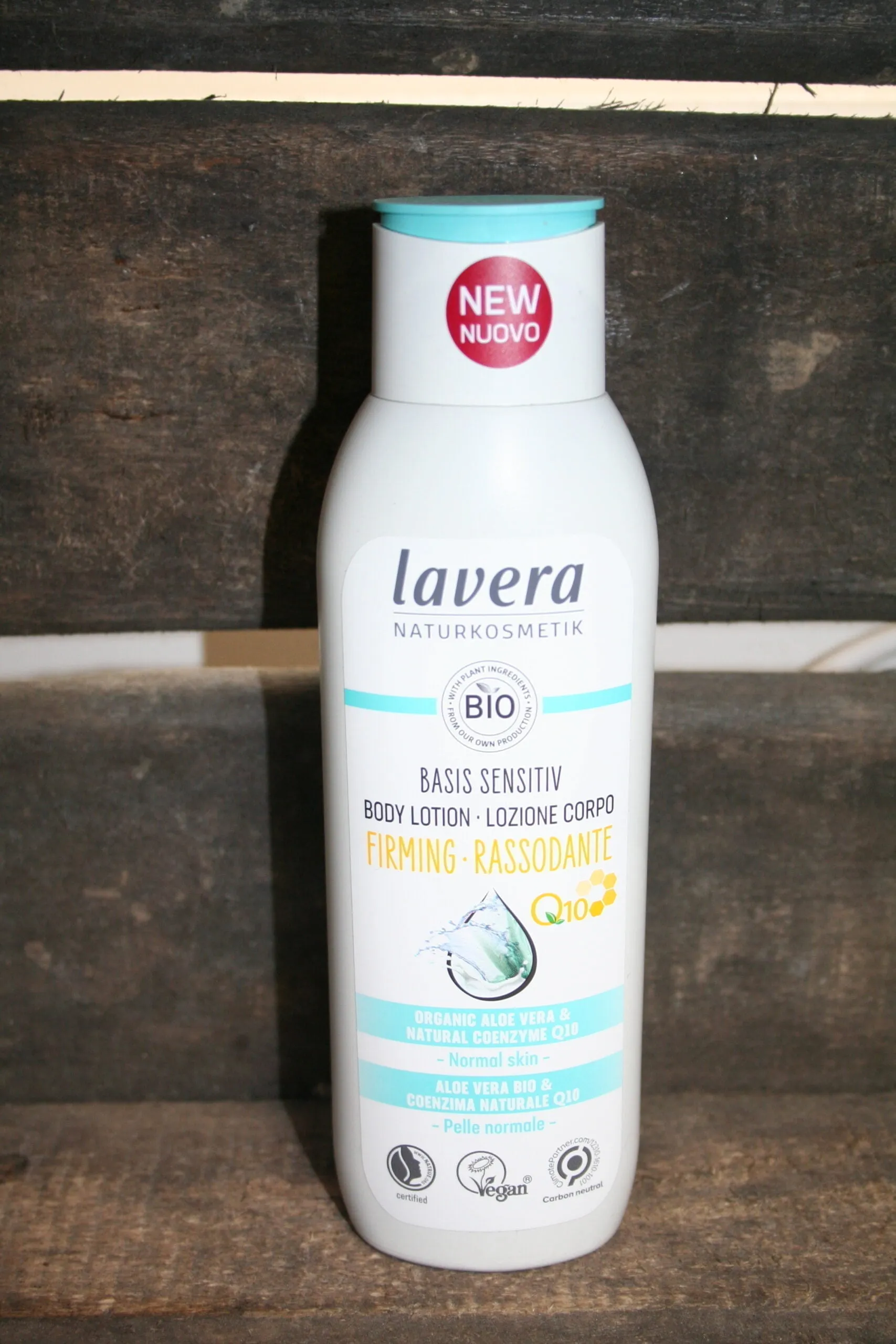 Lavera body lotion organic aloe vera