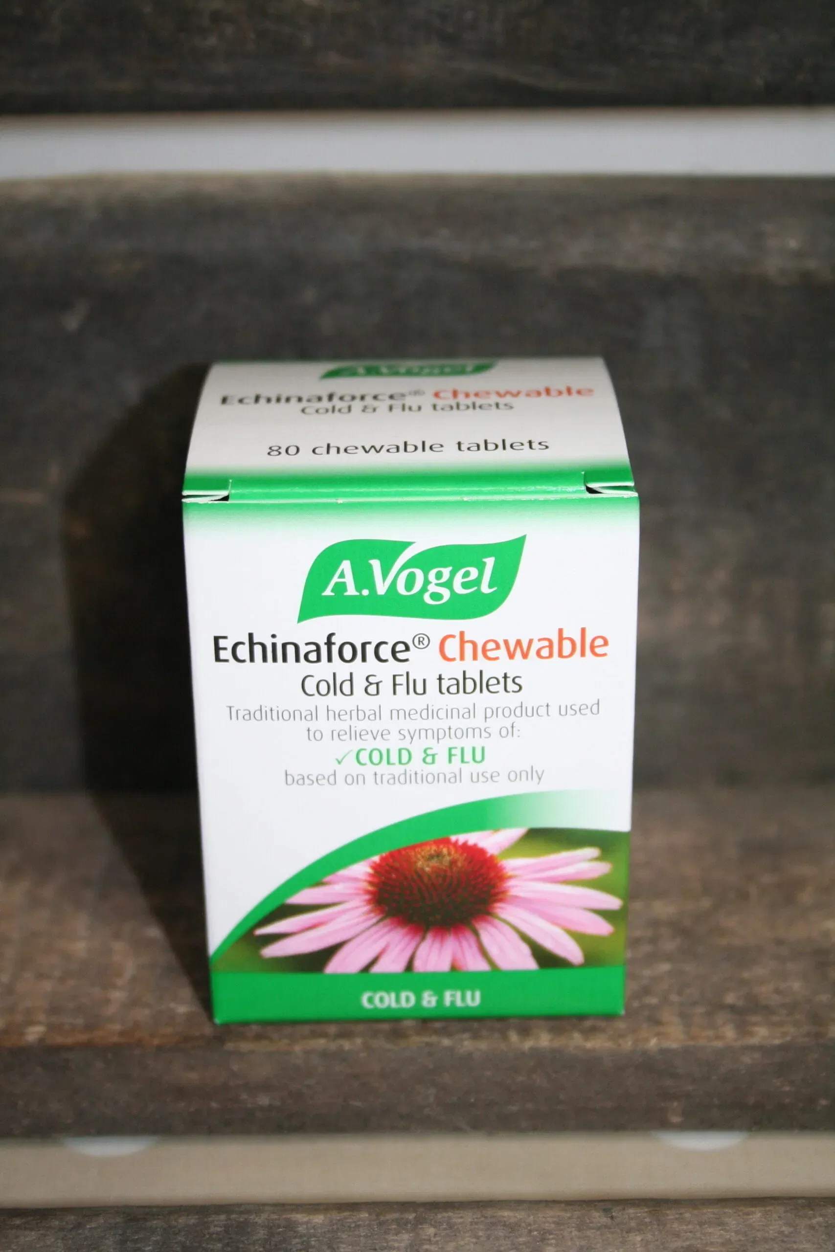 A vogel echinaforce chewable cold & flu tablets