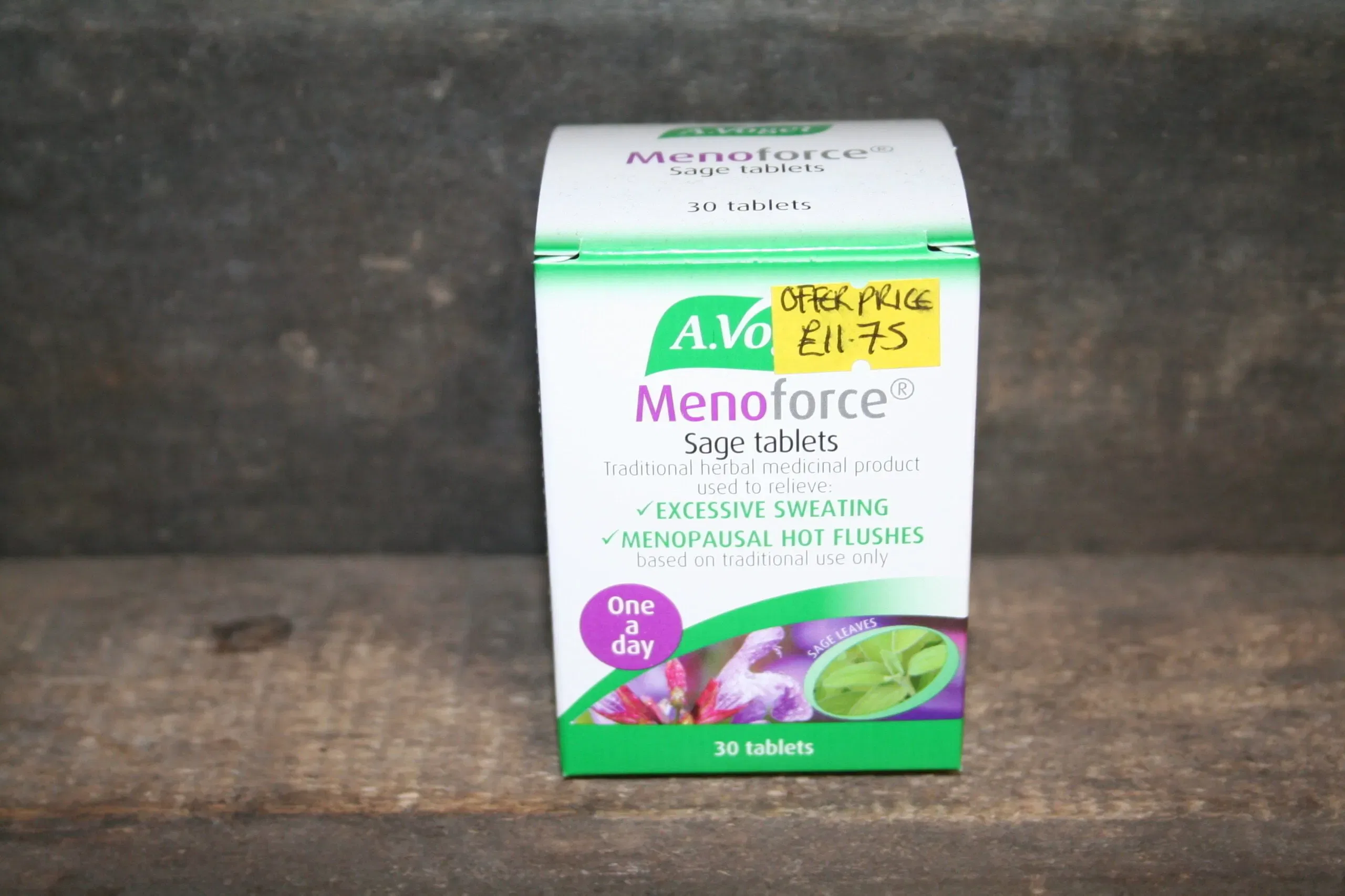 A Vogel Menoforce sage tablets
