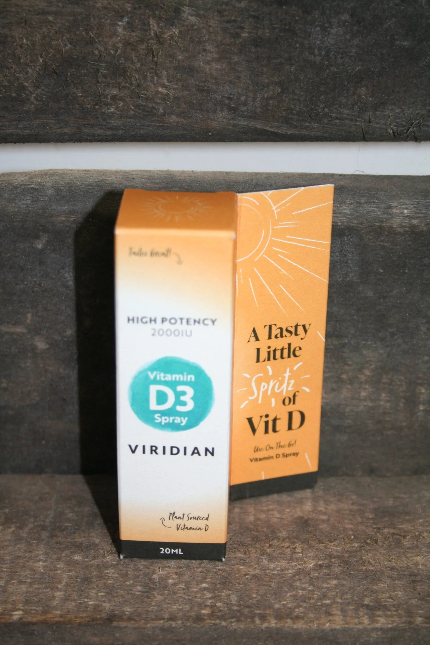 Viridian high potency 2000IU vitamin D3 spray