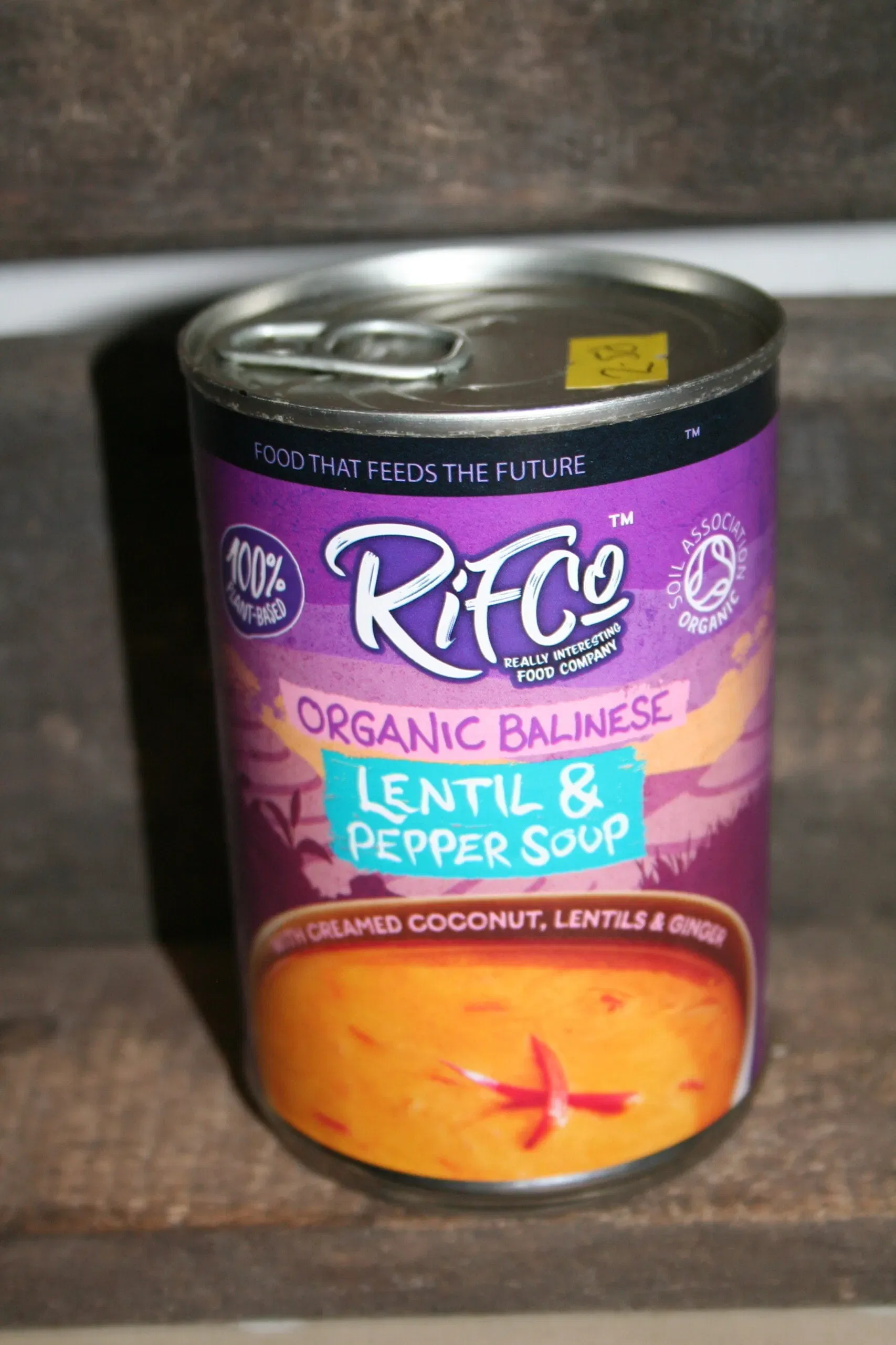 RIFCO Organic Lentil and Pepper Soup (400g)