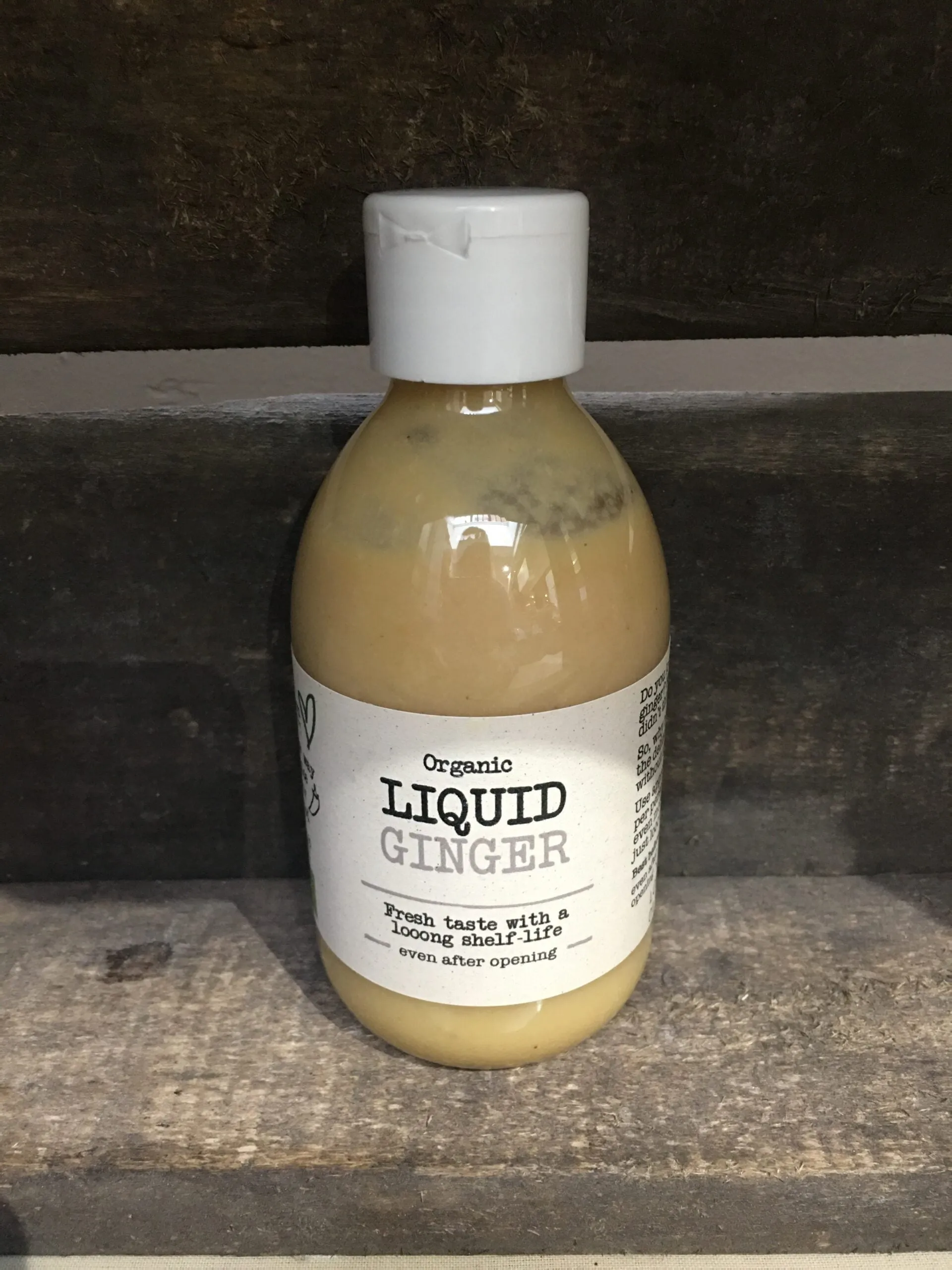 Organic liquid ginger