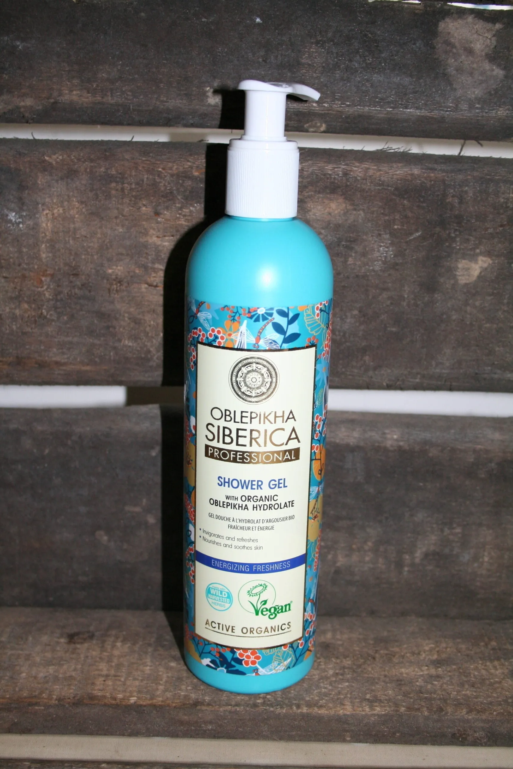 Oblepikha Siberica shower gel organic oblepikha hydrolate