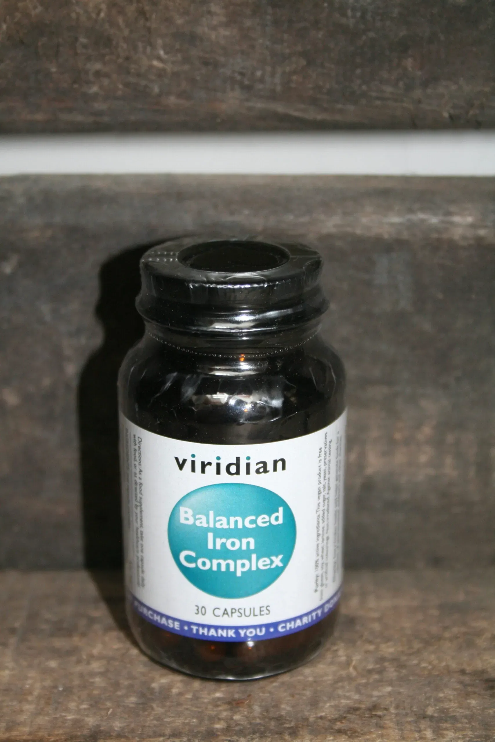 Viridian balanced iron complex