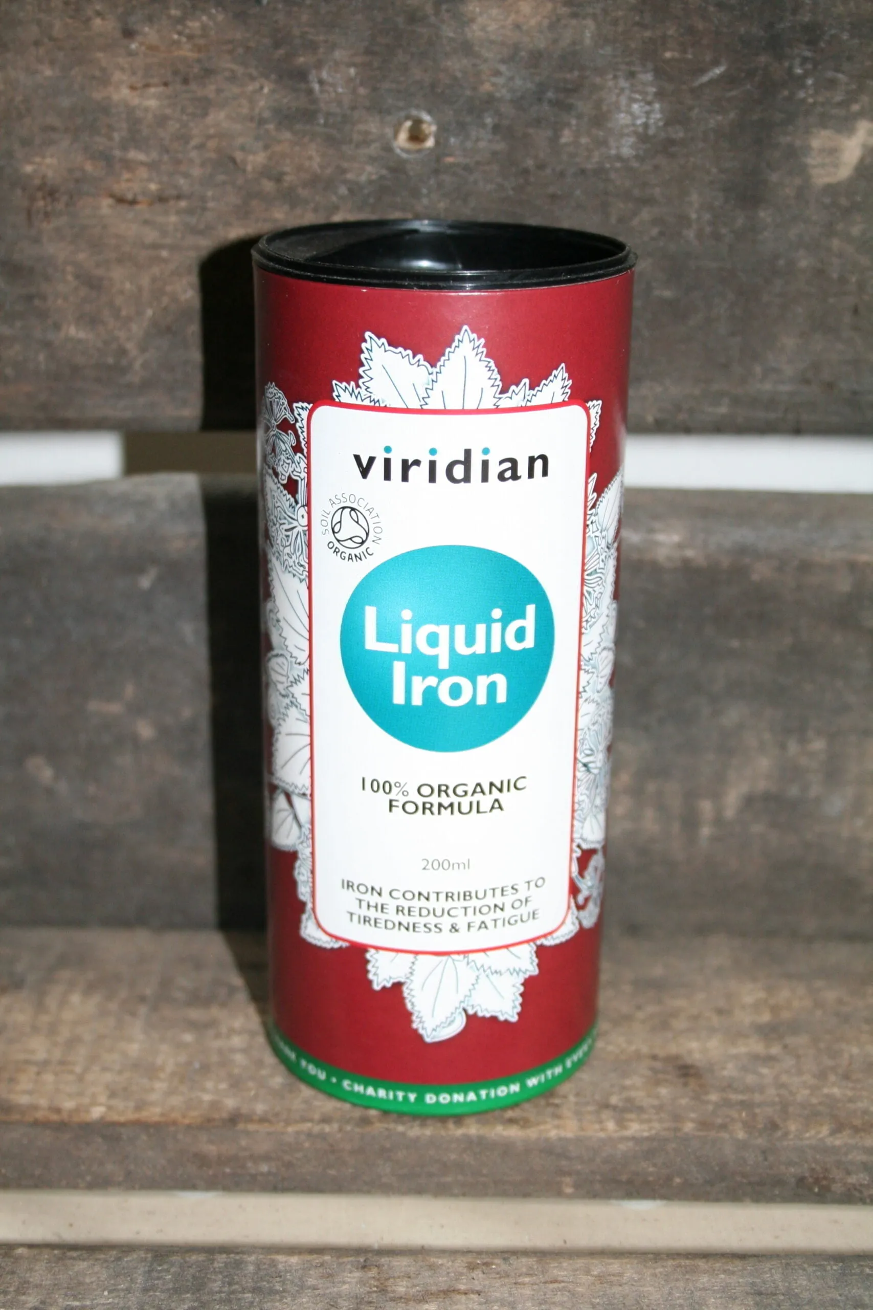 Viridian liquid iron