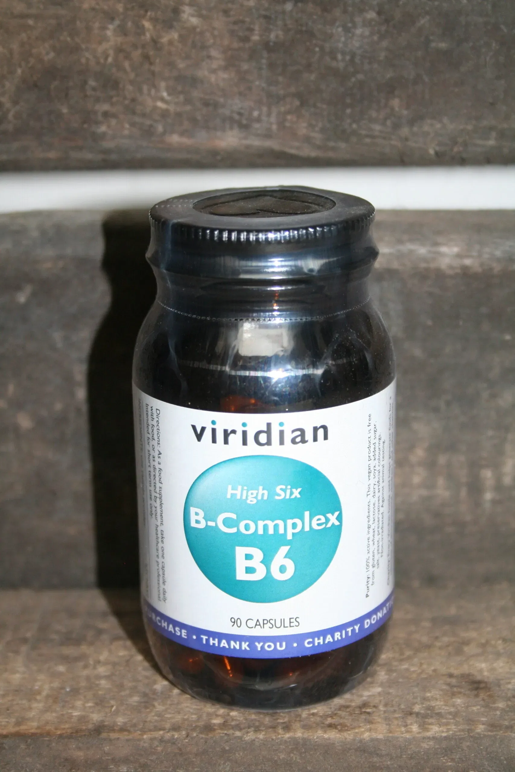 Viridian high six b-complex B6