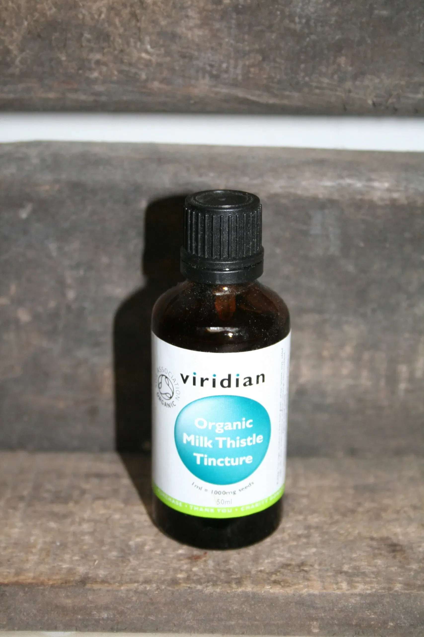 Viridian organic milk thistle tincture